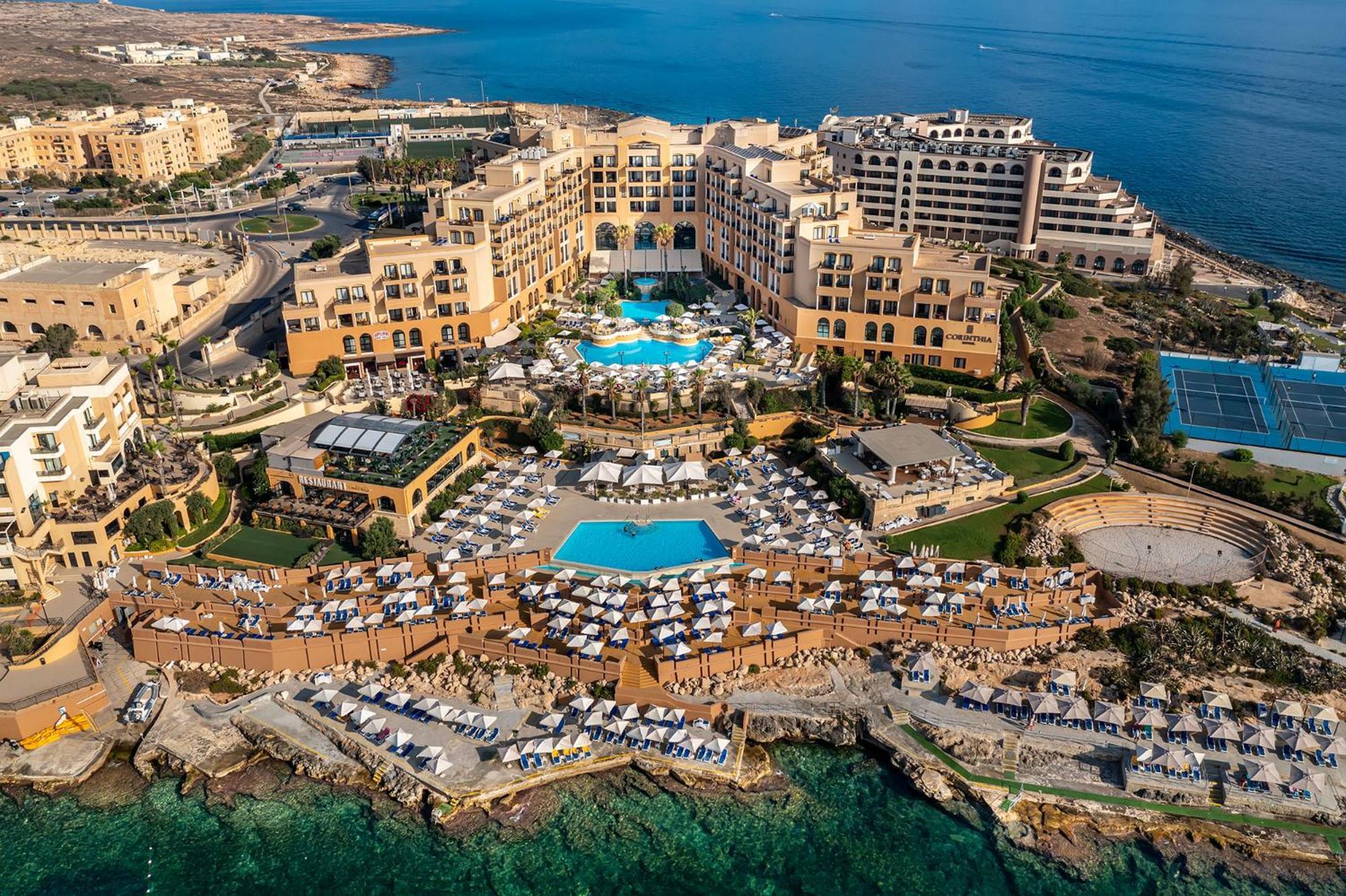 Corinthia Hotel St. George’s Bay San Giuliano Esterno foto The St George's Bay Hotel