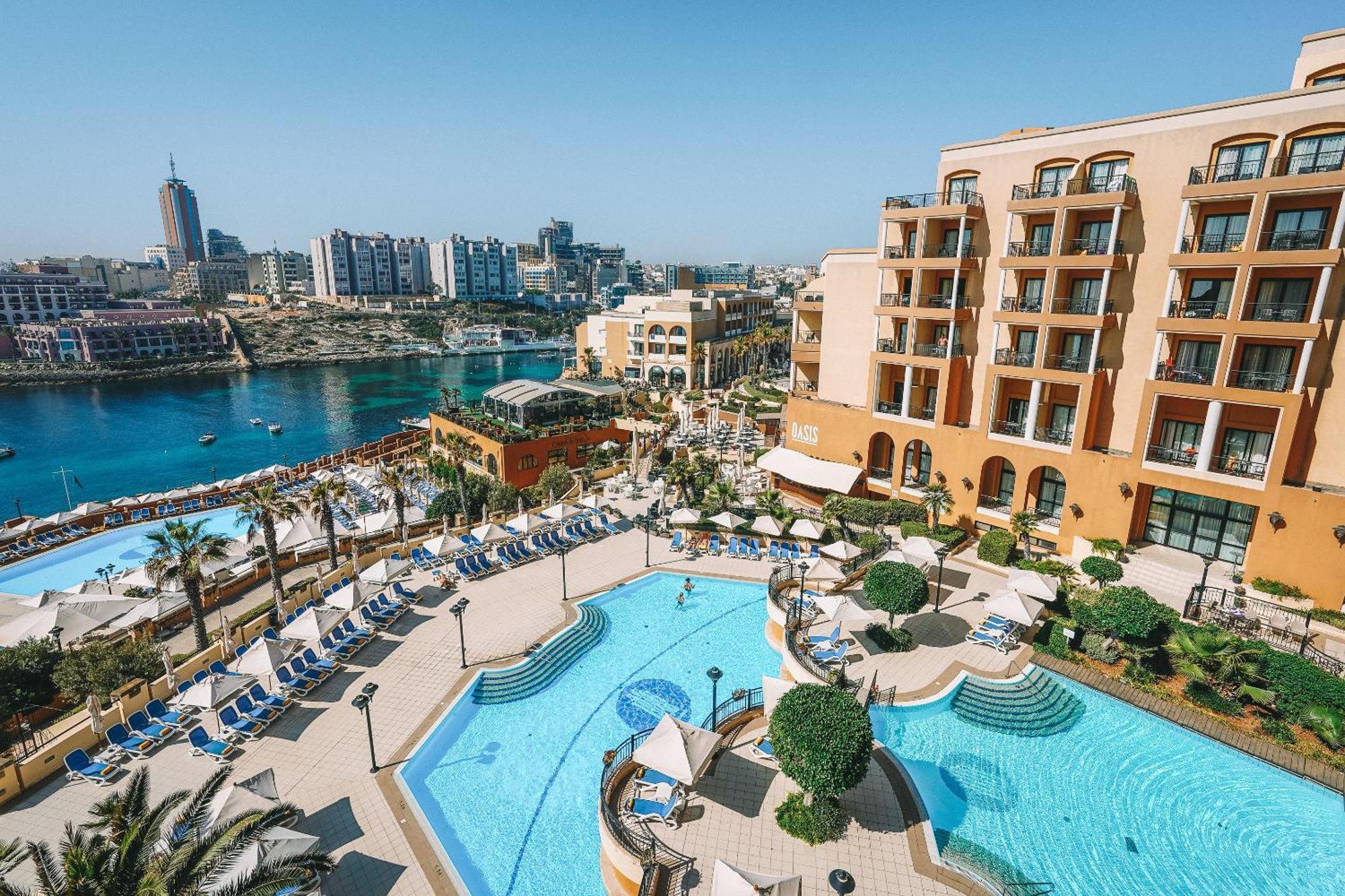 Corinthia Hotel St. George’s Bay San Giuliano Esterno foto The St. Julian's InterContinental